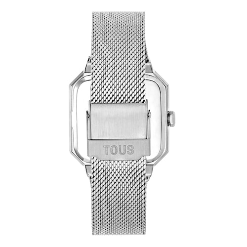 Karat Squared Analogue watch with steel wristband