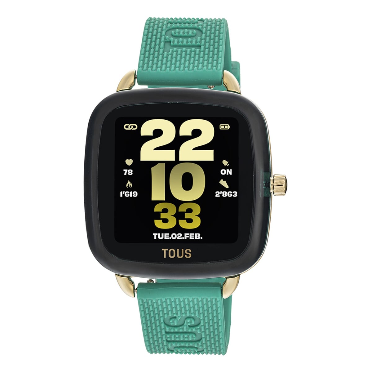 Reloj Smartwatch Con Correa De Silicona D-Connect
