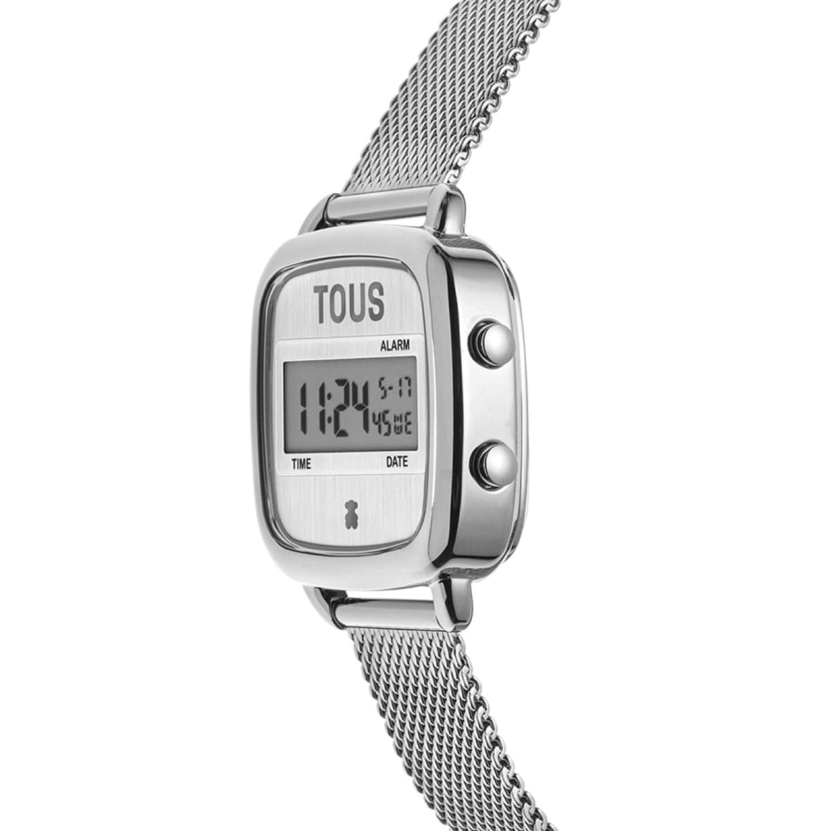 Reloj digital con brazalete de acero D-Logo New