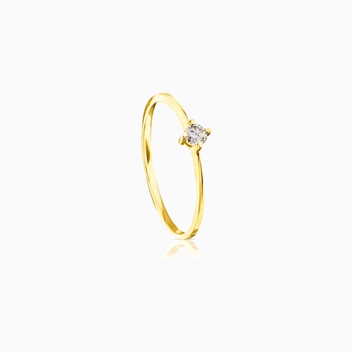 Brillants &ndash; Prsteň Tous zo žlt&eacute;ho zlata s diamantom