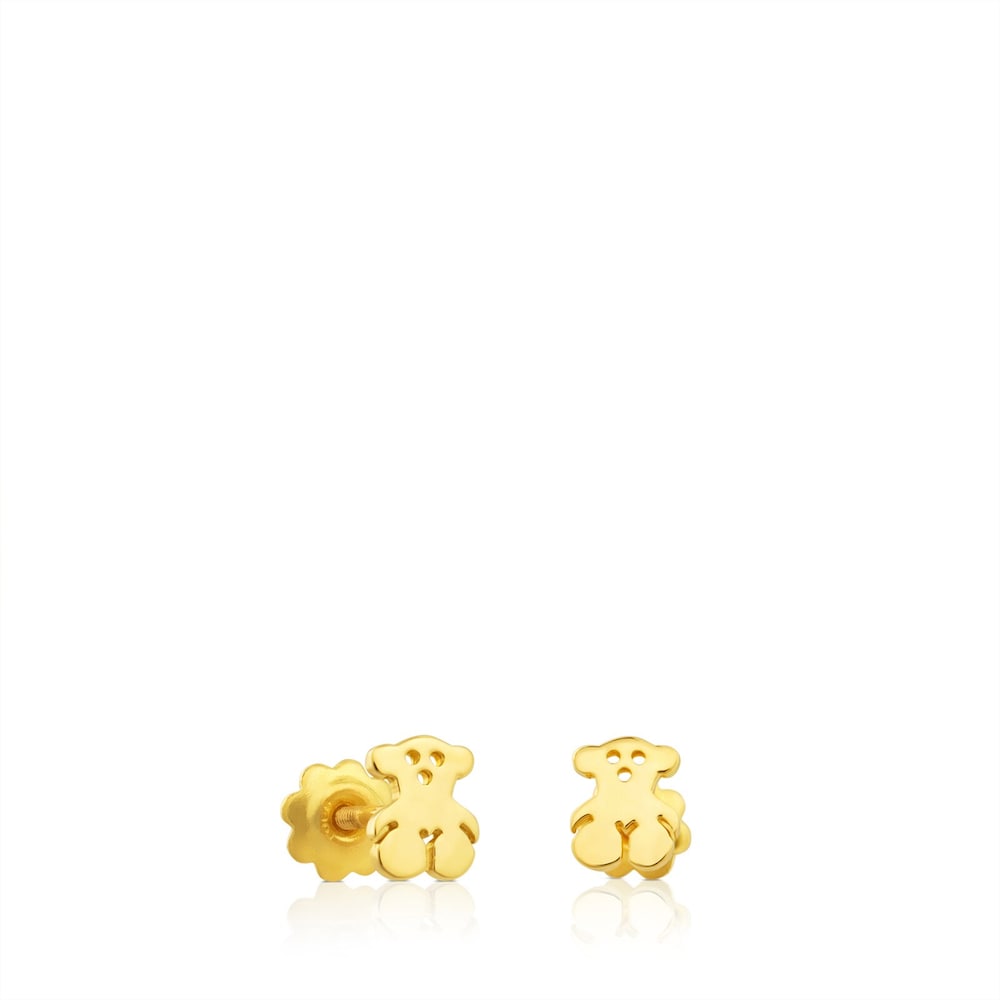 Gold Baby TOUS Earrings Screw back