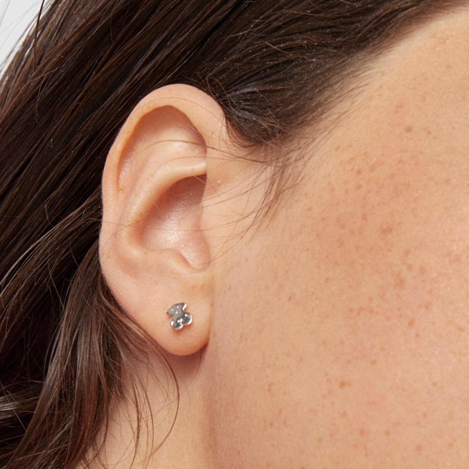 White Gold Baby TOUS Earrings