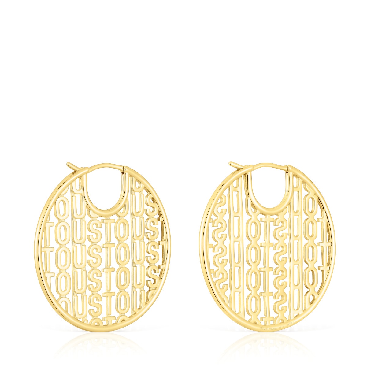 Silver vermeil Earrings Logo