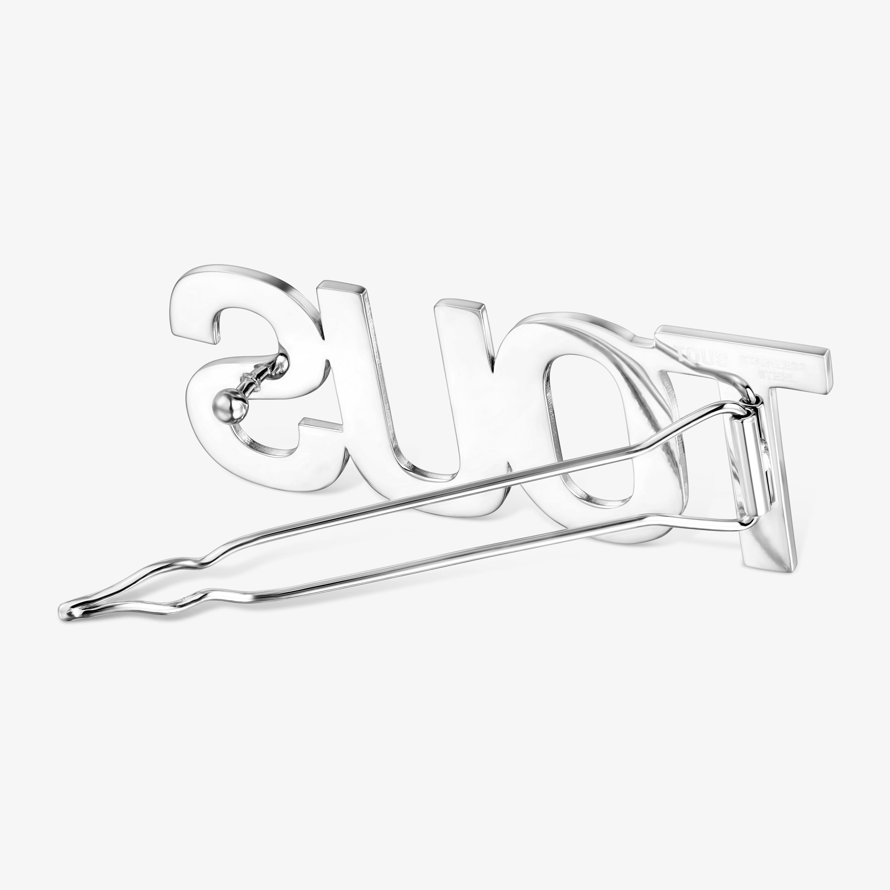 Large steel Clip Logo