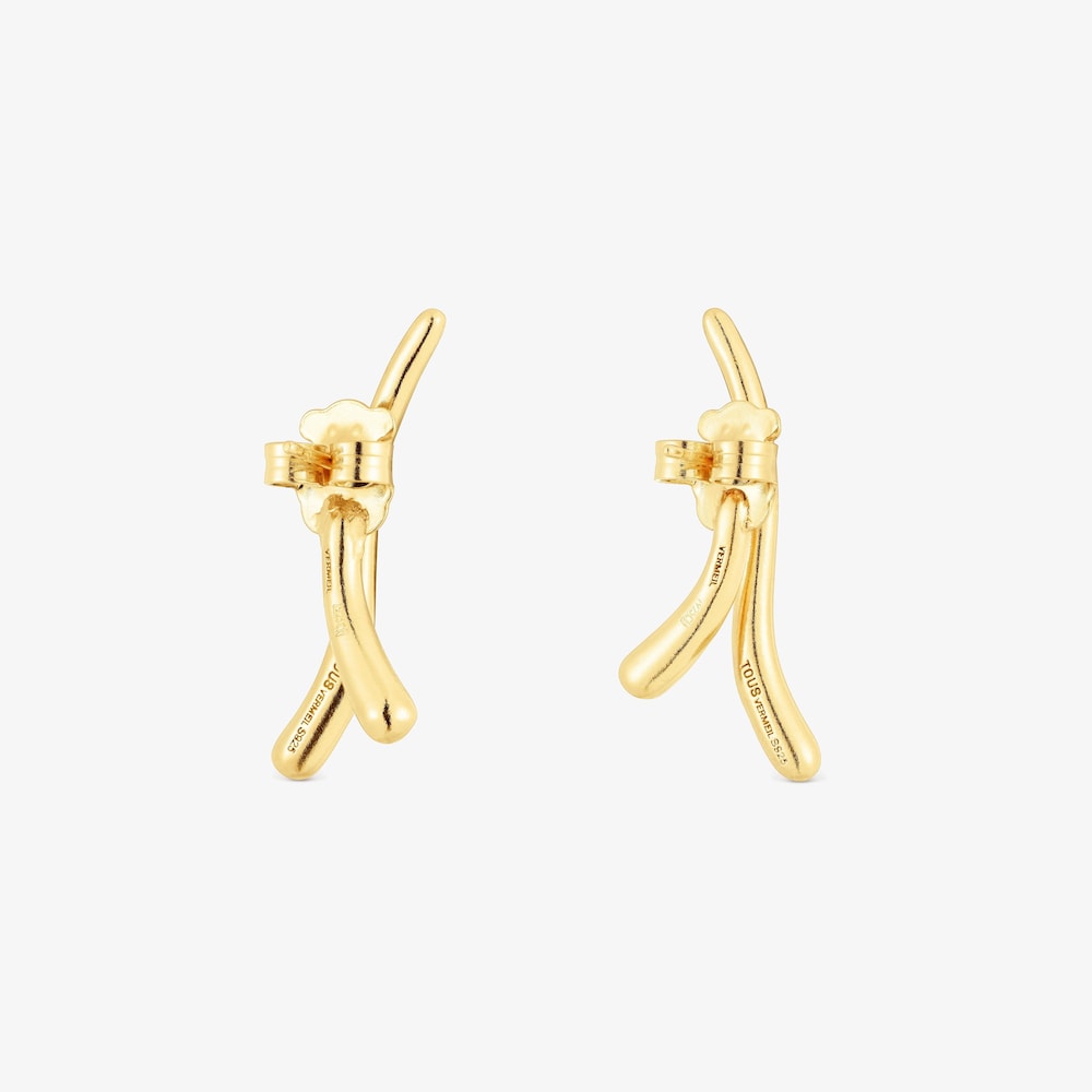 N&aacute;u&scaron;nice s&nbsp;dvojit&yacute;m zvlnen&iacute;m z&nbsp;pozl&aacute;ten&eacute;ho striebra New Hav