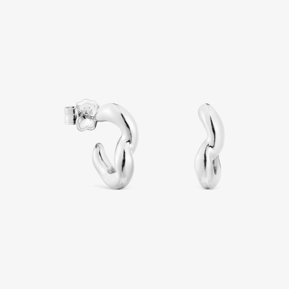 Tous - Pendientes Aro De Plata New Hav - Plateado