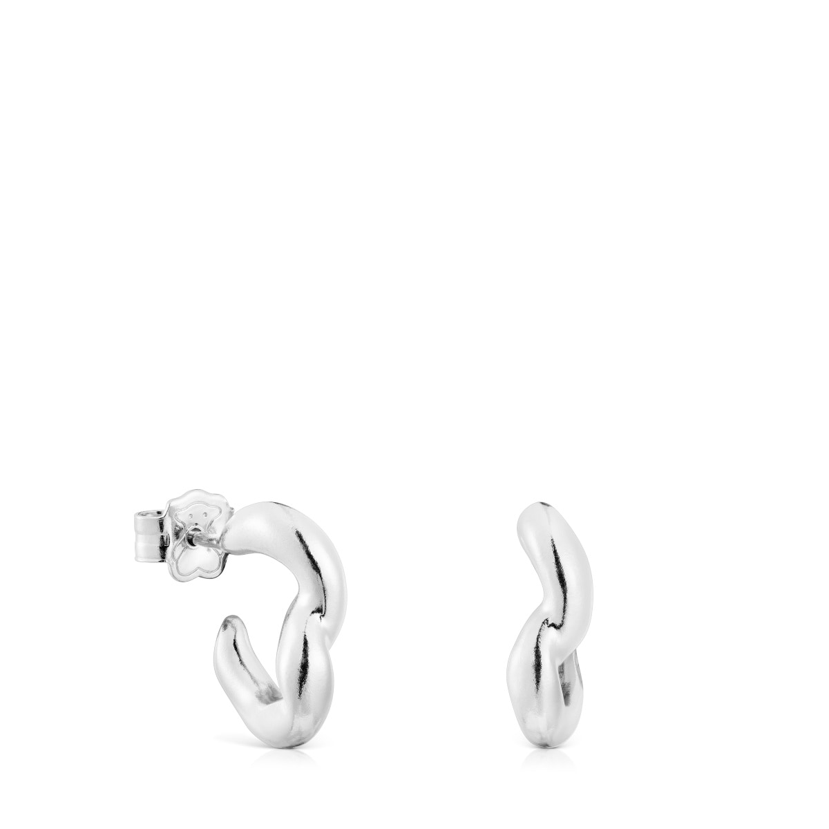 Tous - Pendientes Aro De Plata New Hav - Plateado