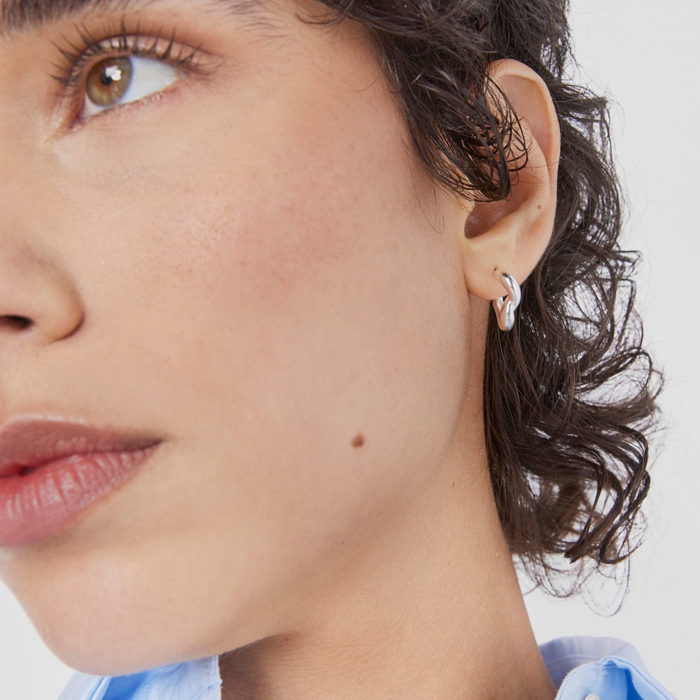 Silver Hoop earrings New Hav Silver Hoop earrings New Hav