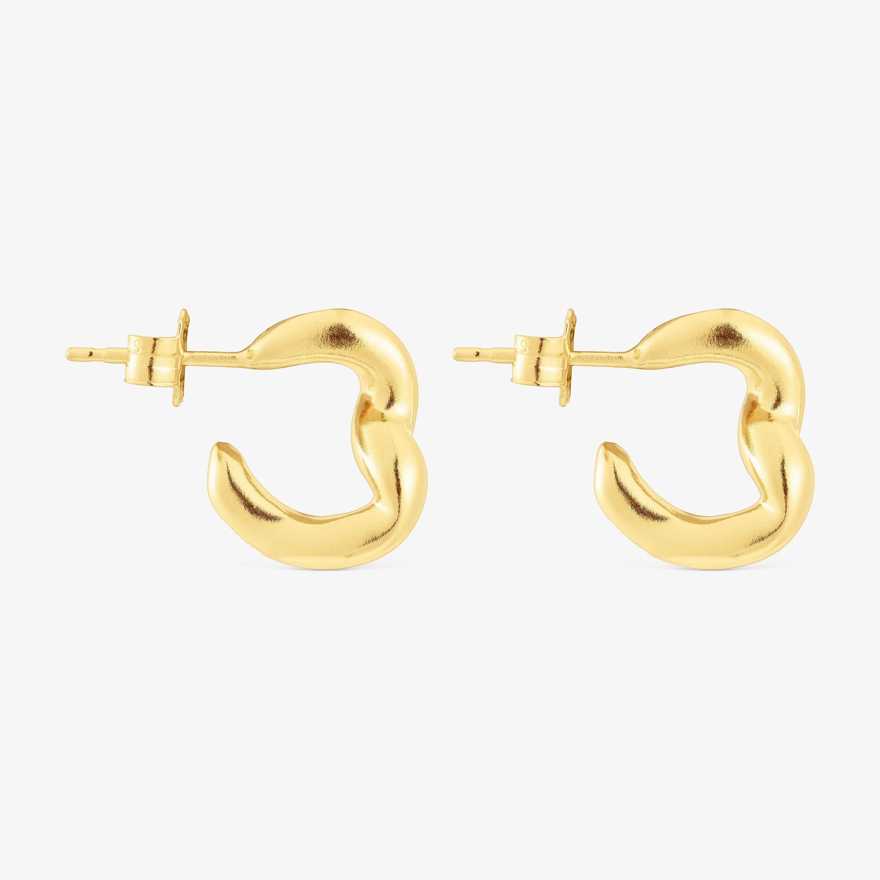 Silver vermeil Hoop earrings New Hav