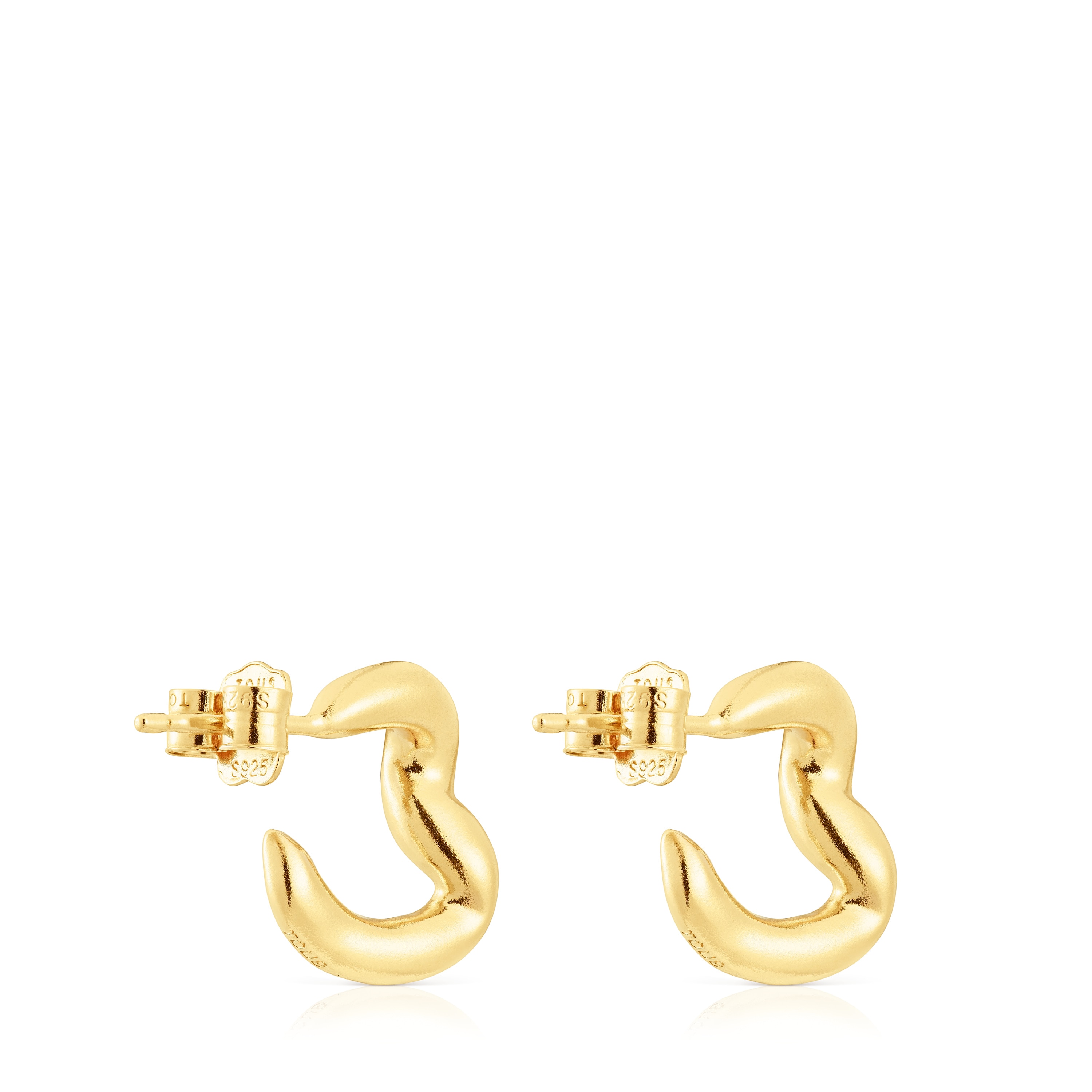 Silver vermeil Hoop earrings New Hav
