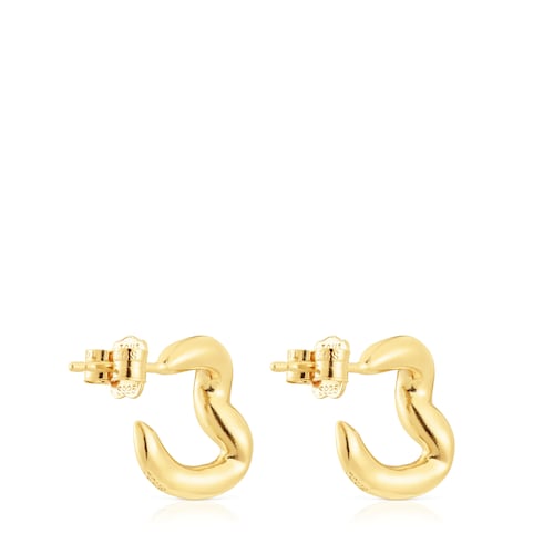 Silver vermeil Hoop earrings New Hav