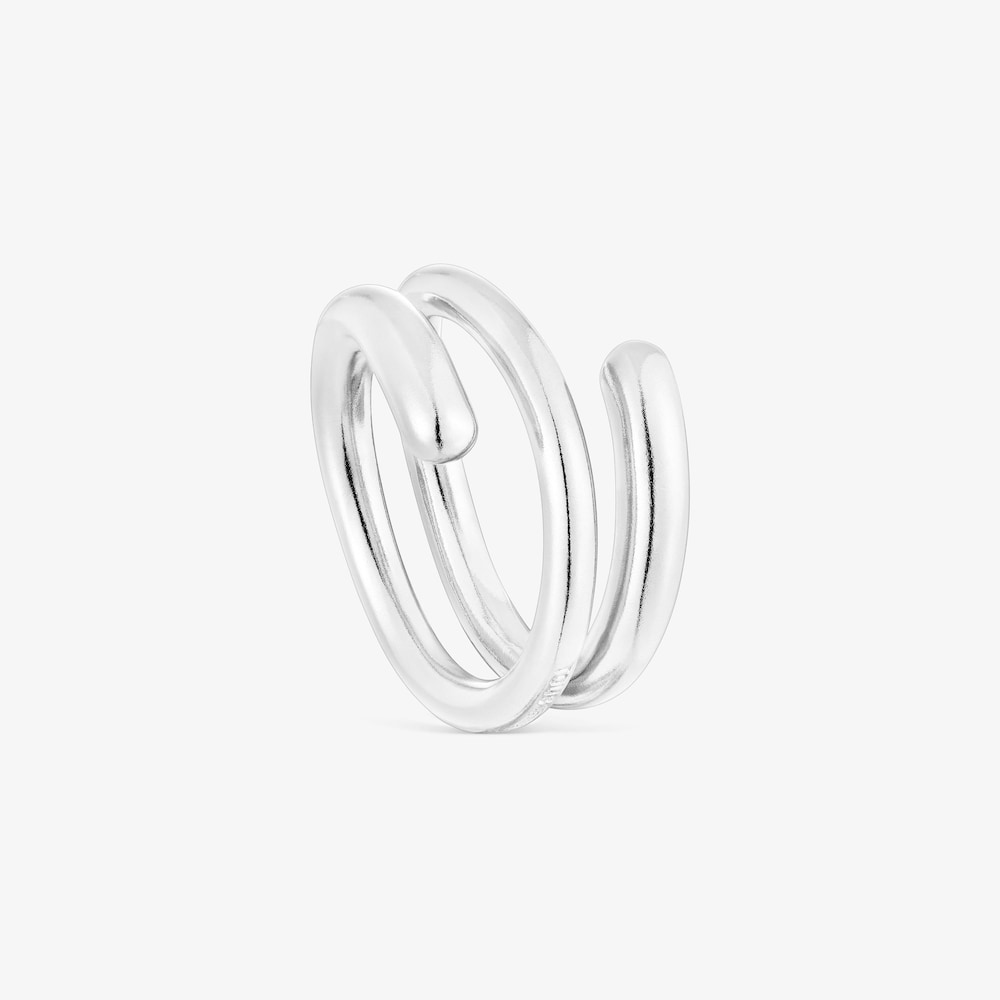 Silver Spiral ring New Hav