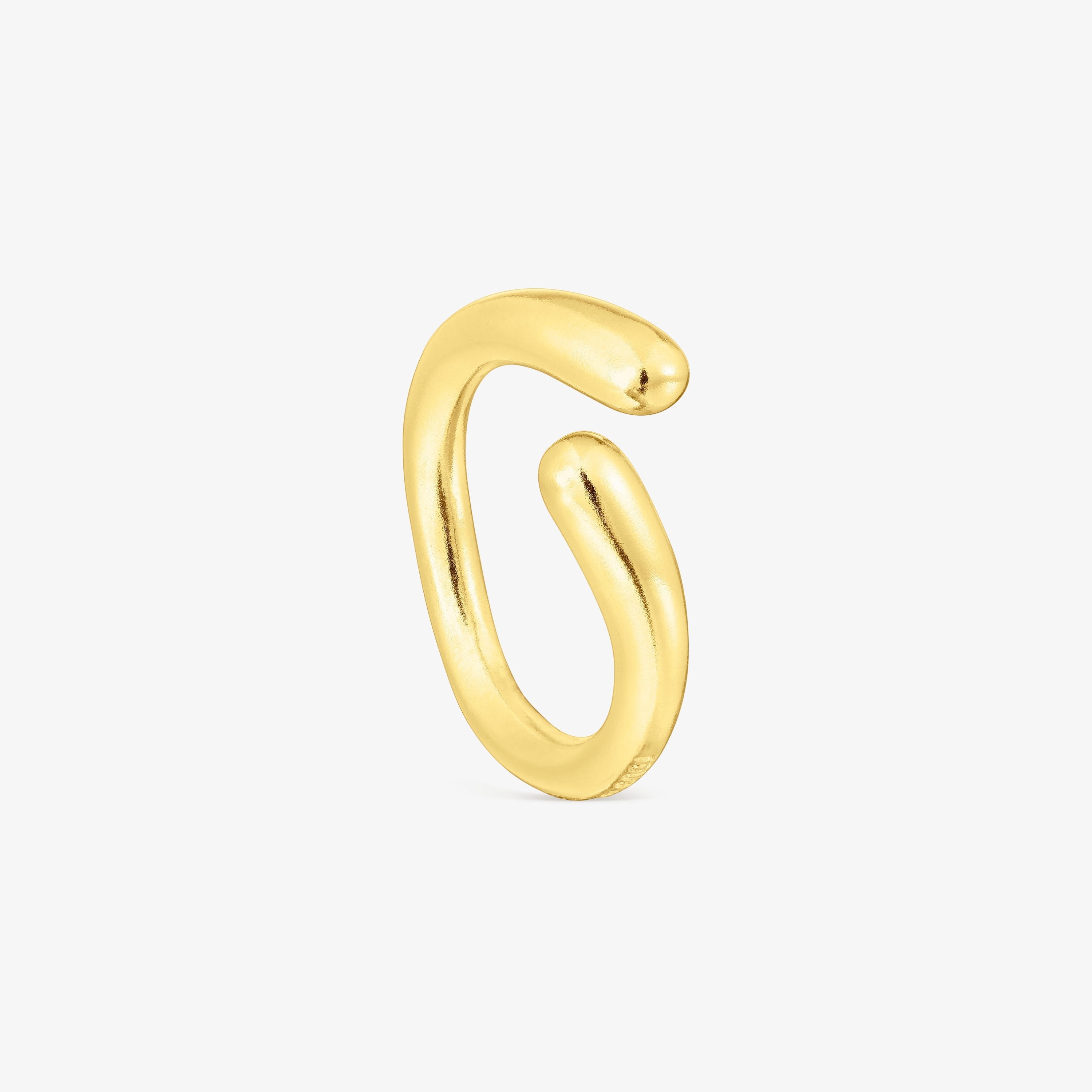 Silver vermeil Open ring New Hav