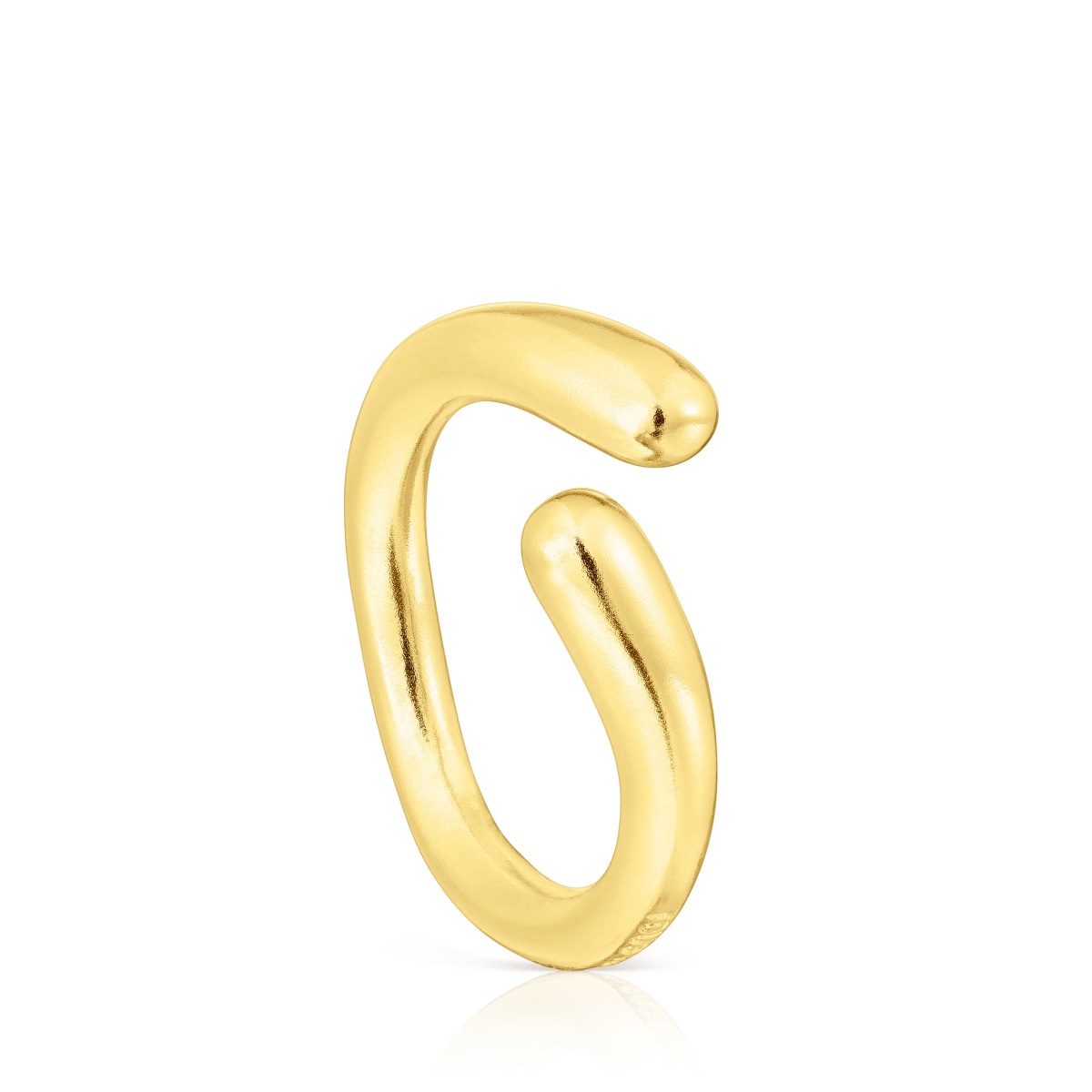Silver vermeil Open ring New Hav