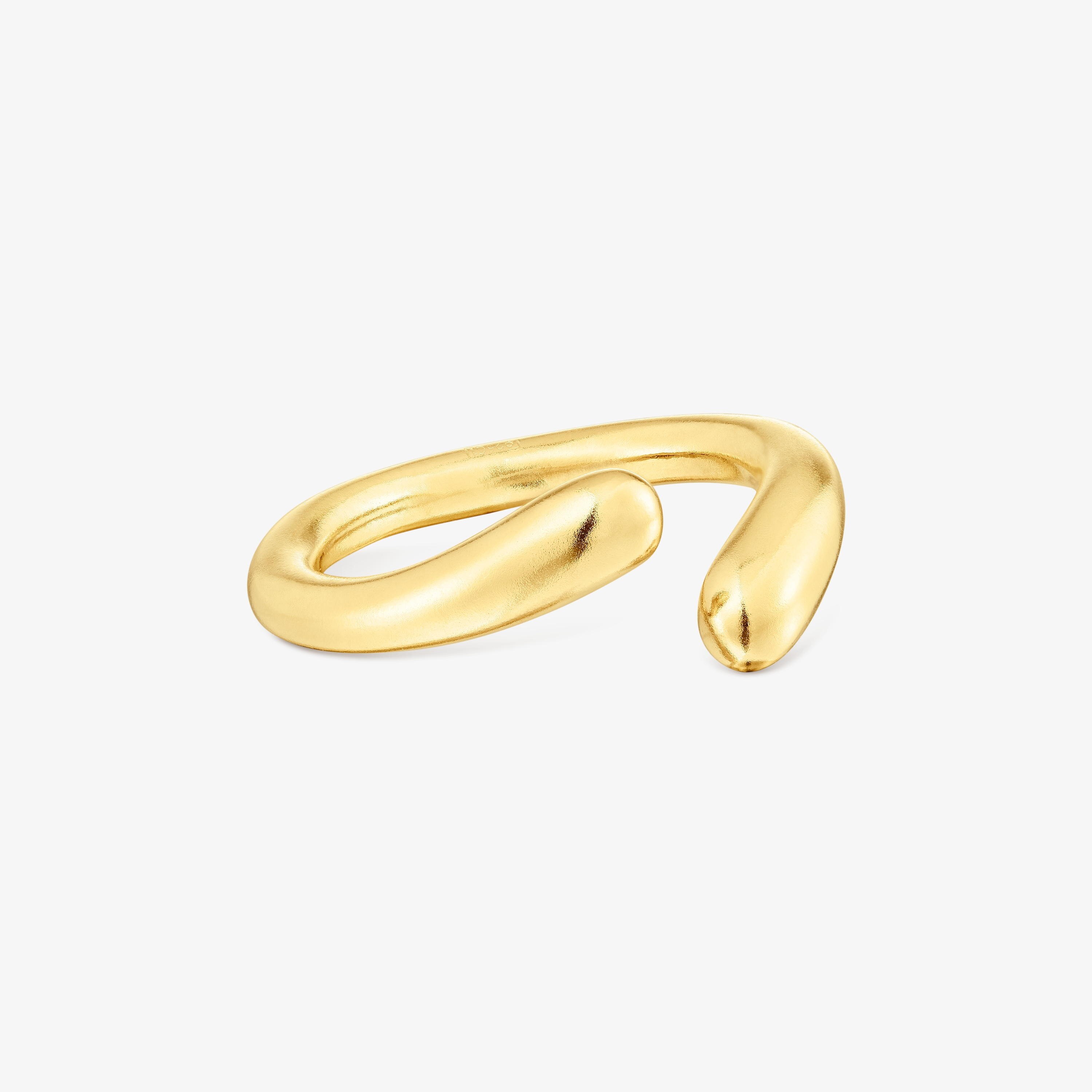 Silver vermeil Open ring New Hav