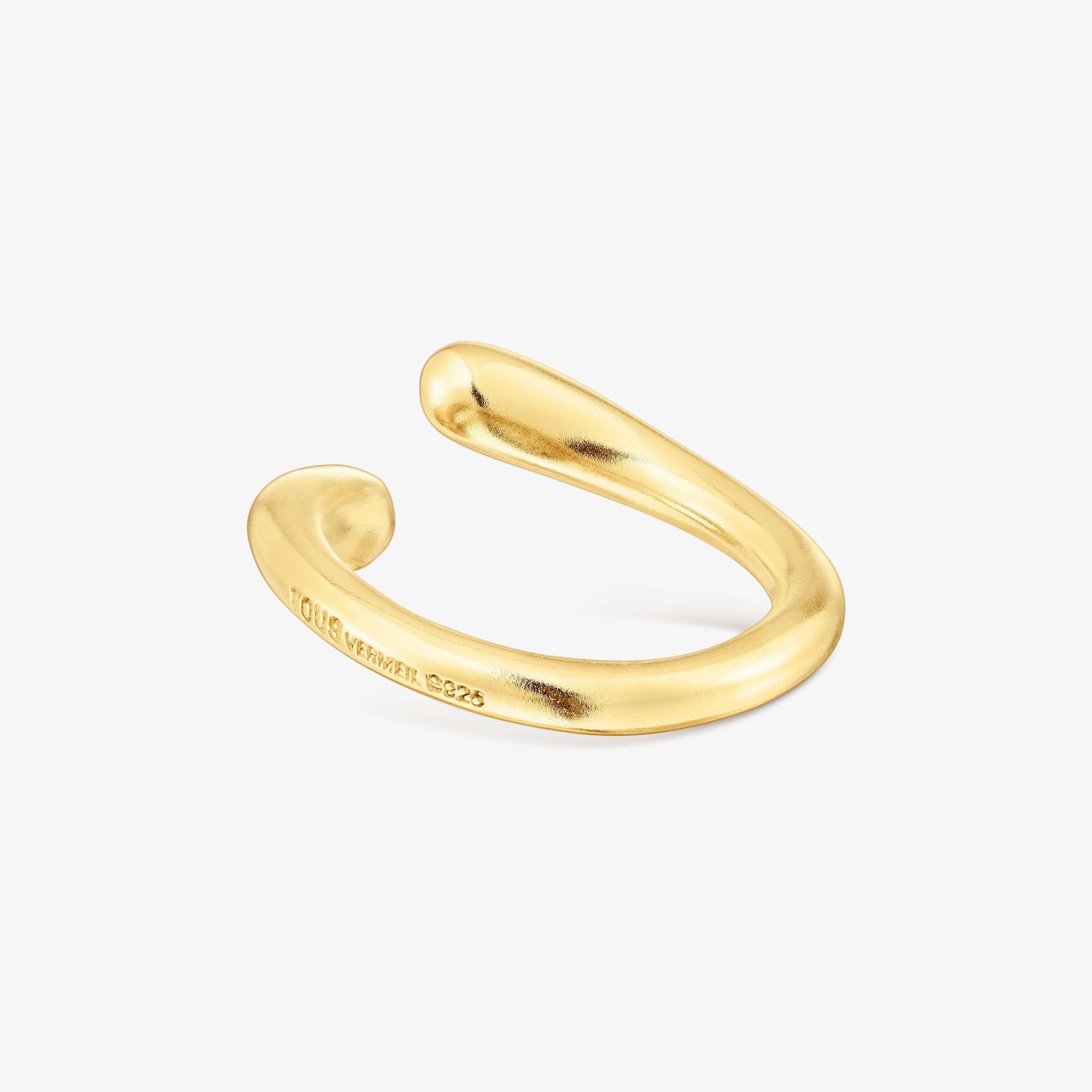 Silver vermeil Open ring New Hav