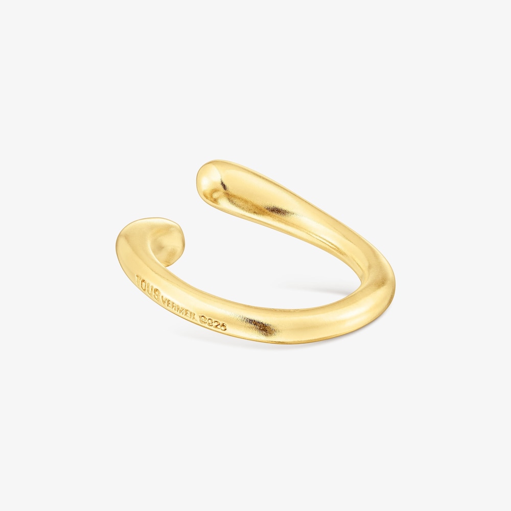 Silver vermeil Open ring New Hav