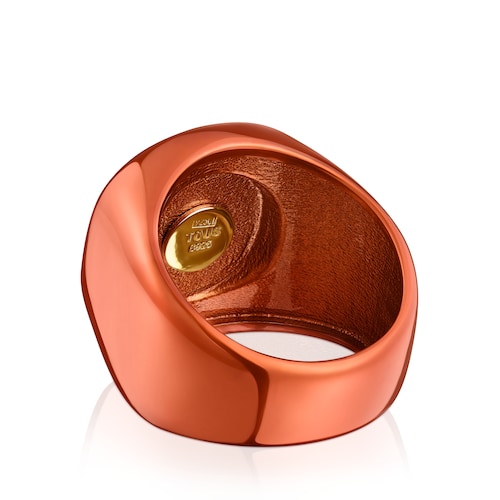 Oursin orange silver Seal