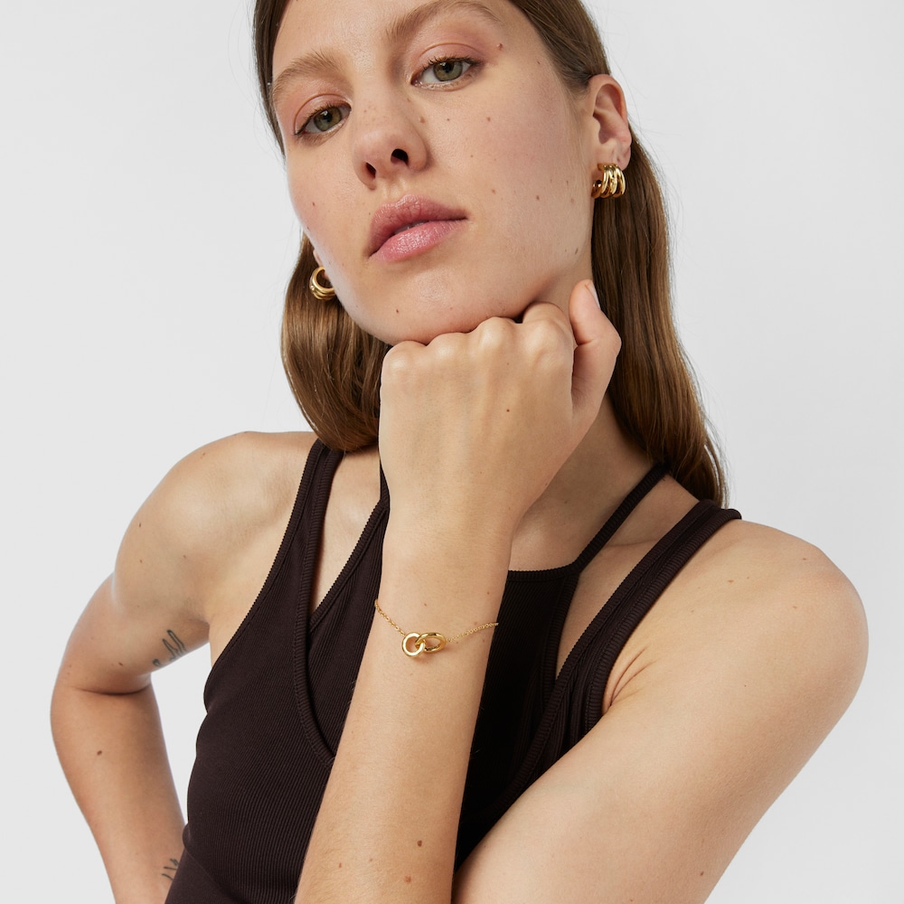 Silver vermeil TOUS Fellow Bracelet