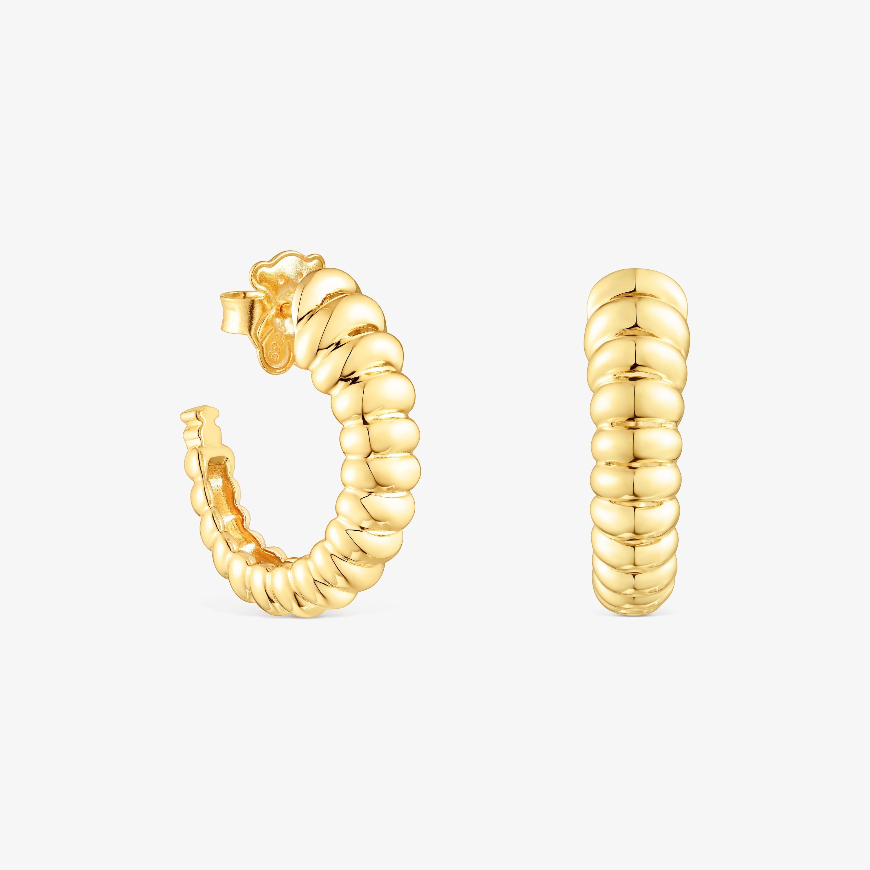 Silver vermeil Earrings Virtual Garden