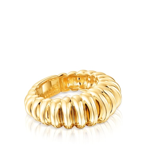 Silver vermeil Ring Virtual Garden