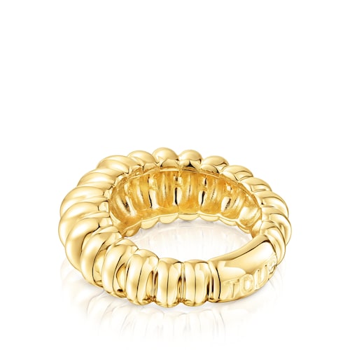 Silver vermeil Ring Virtual Garden