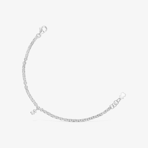 Pulsera cadena de plata Bold Bear