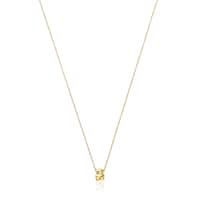 Gold and bear charm Necklace Bold Bear