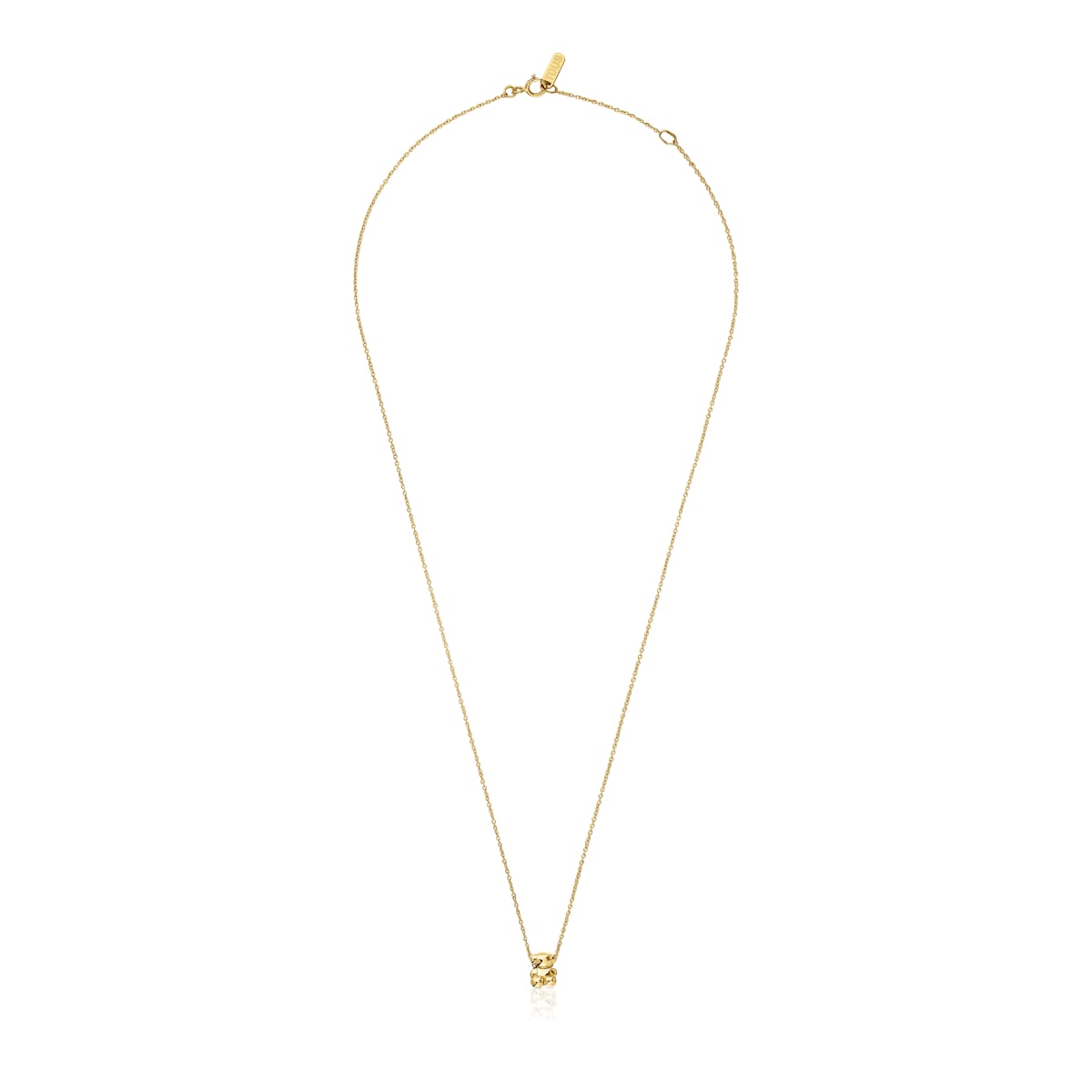 Collar de oro y motivo oso Bold Bear