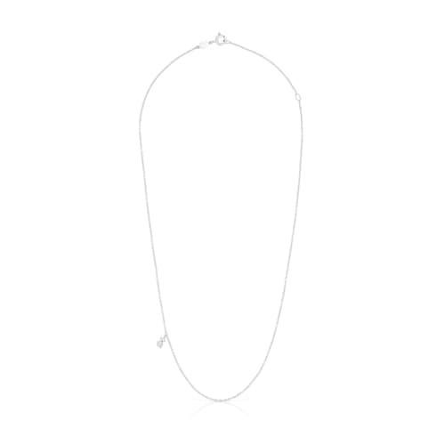 Collar de plata Bold Bear