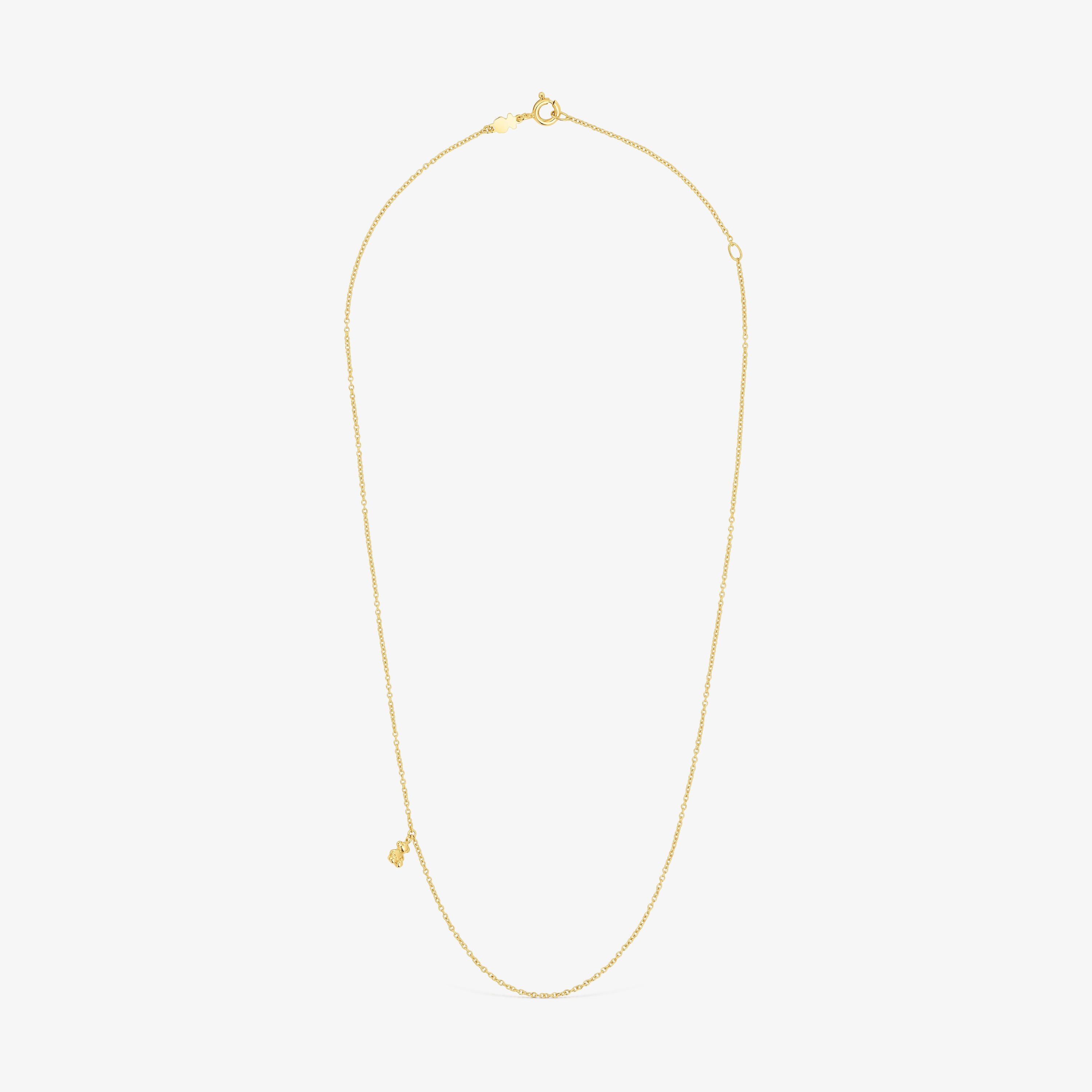 Silver vermeil Bold Bear Necklace