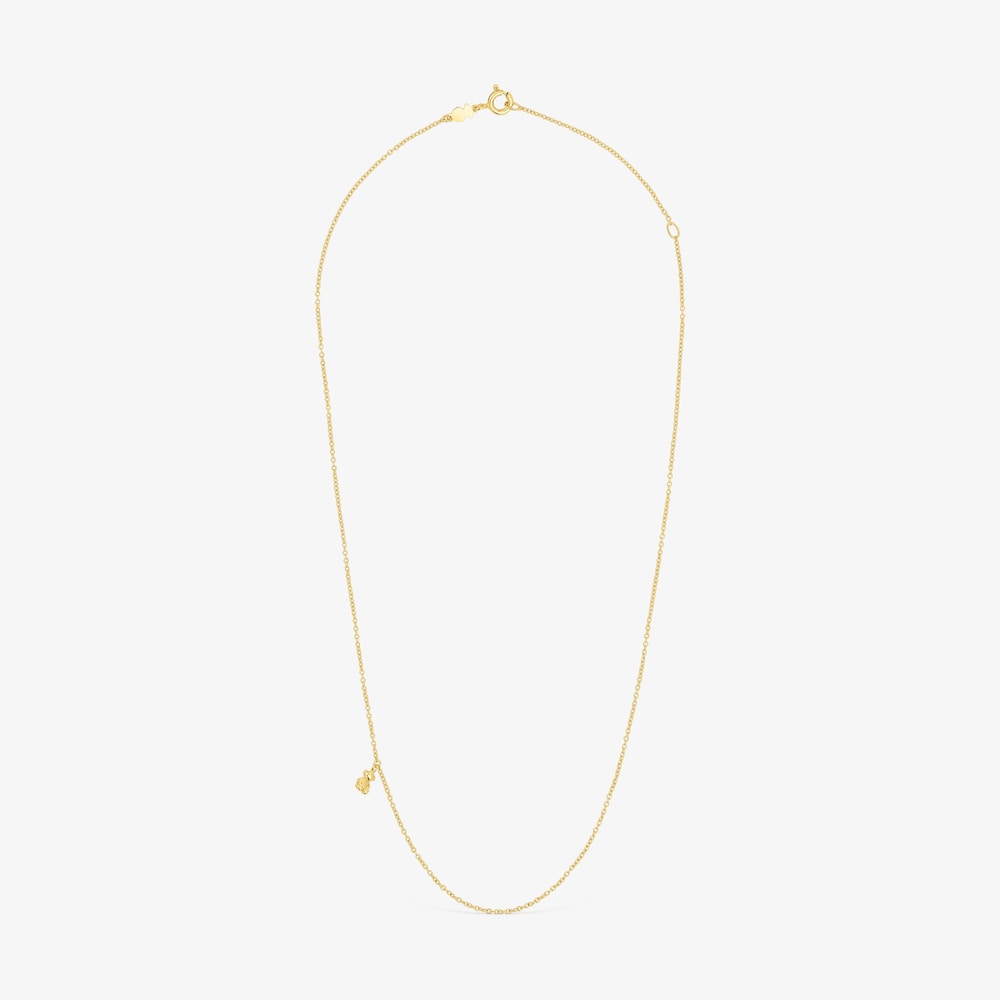Collana Bold Bear in argento vermeil