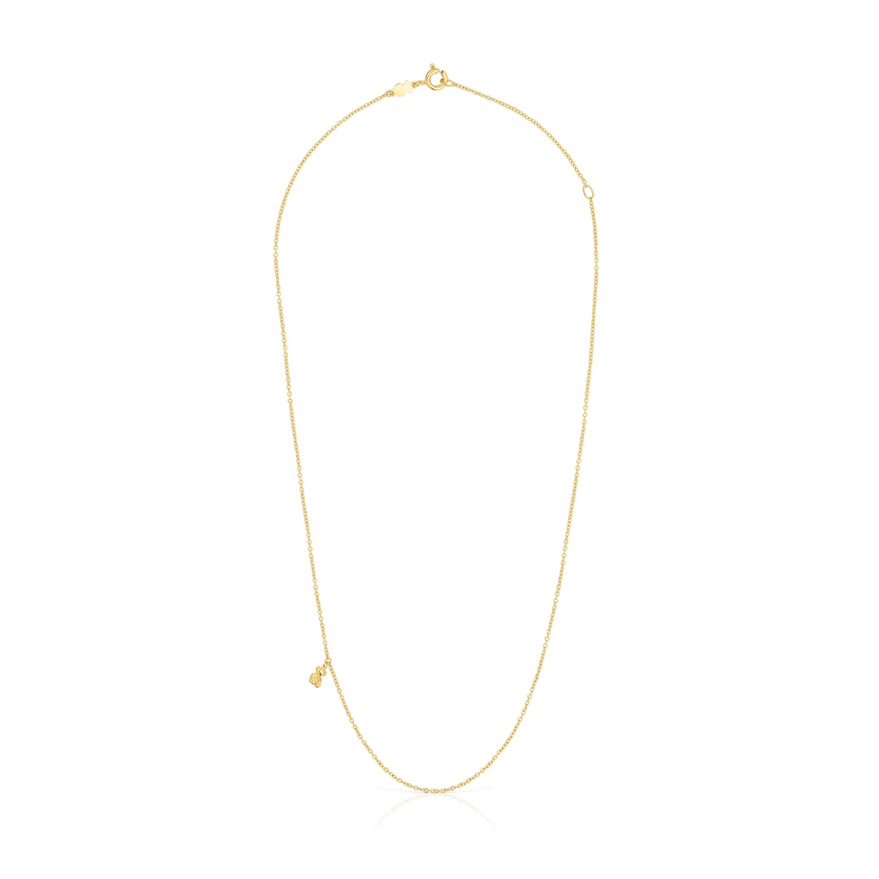 Silver vermeil Bold Bear Necklace
