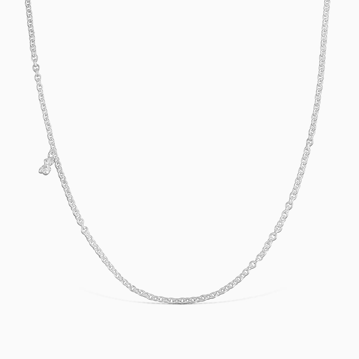 Tous - Collar Largo De Plata Con Anillas Redondas Bold Bear - Plateado