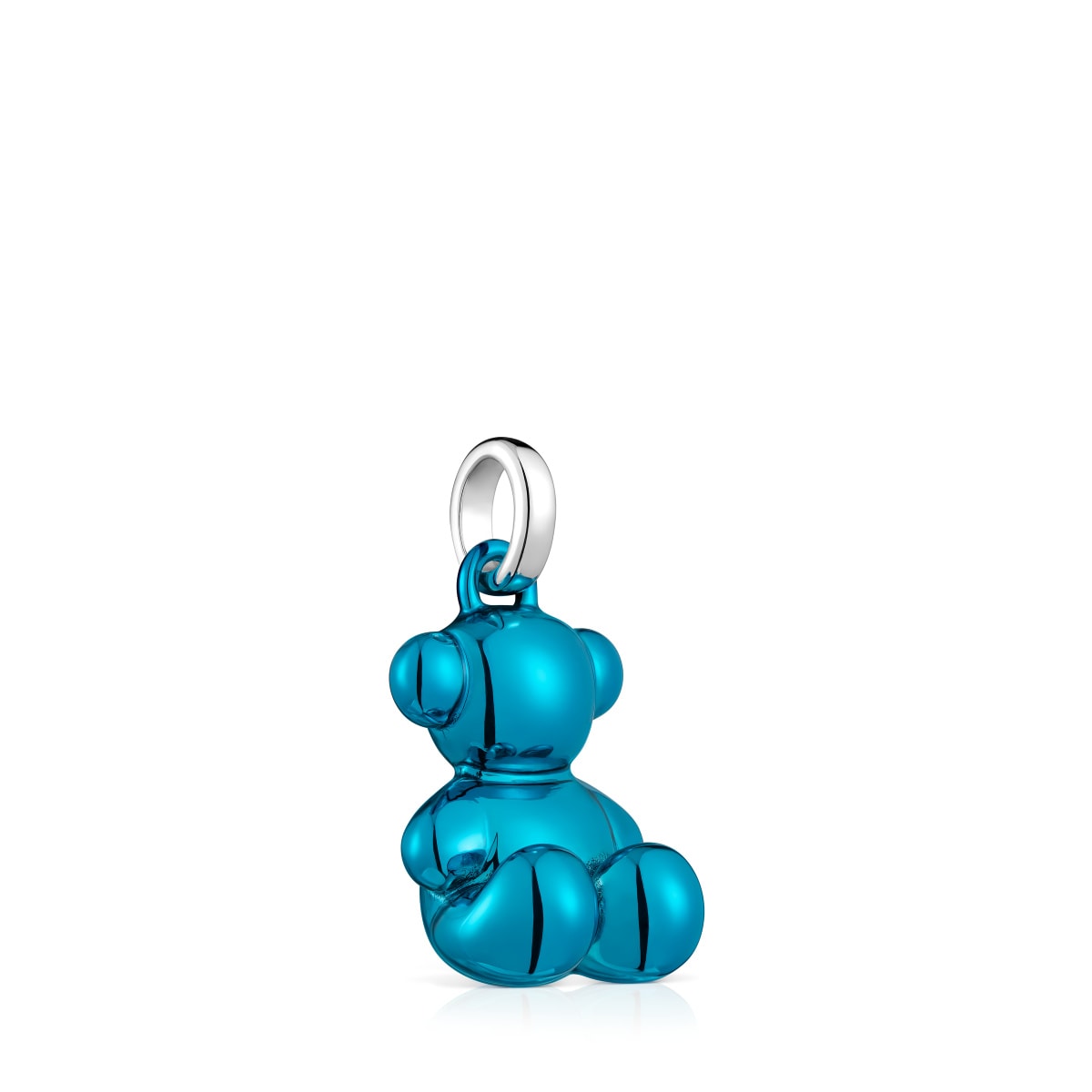 Bold Bear blue steel bear Pendant
