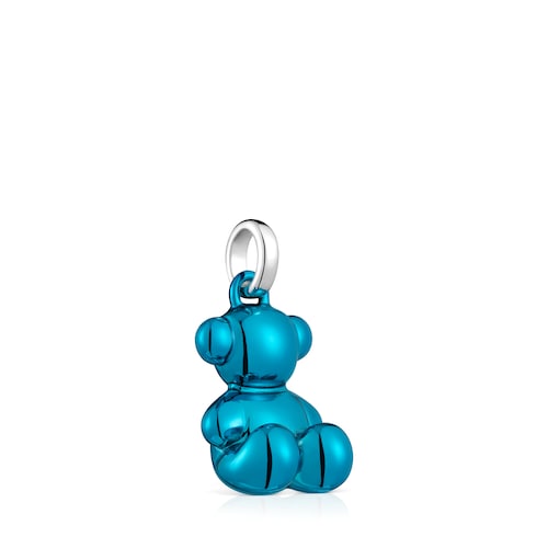 Bold Bear blue steel bear Pendant