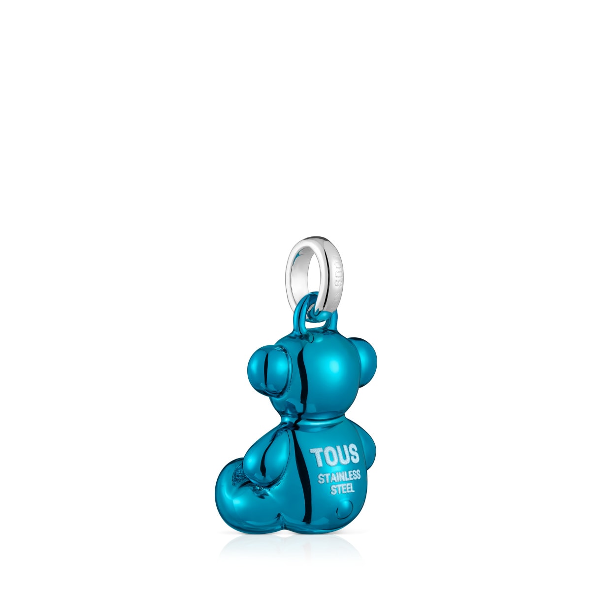 Bold Bear blue steel bear Pendant