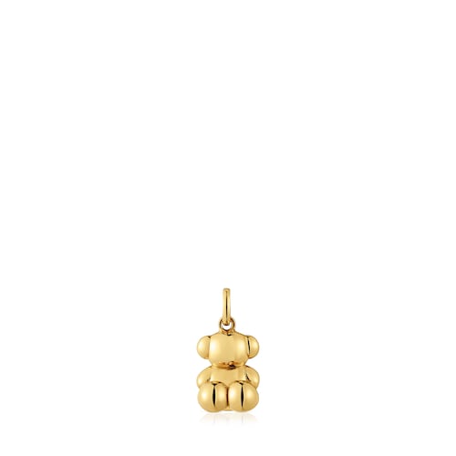 Gold bear Pendant Bold Bear