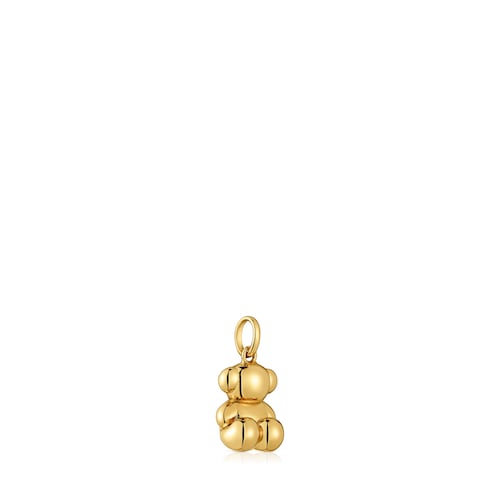 Gold bear Pendant Bold Bear