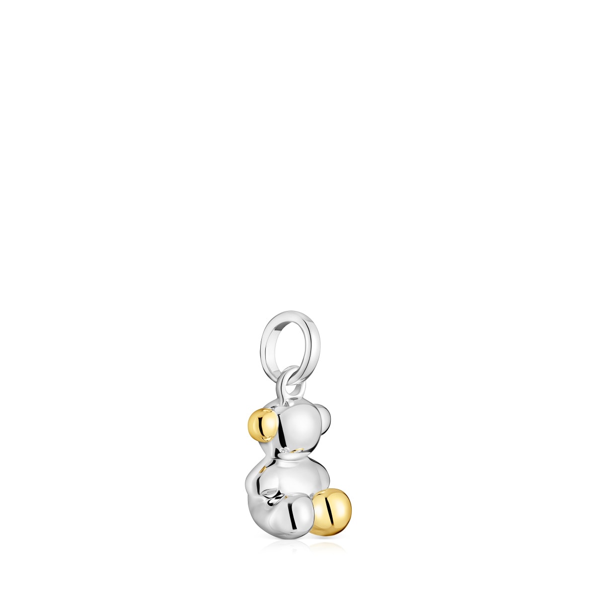 Small two-tone Bold Bear Pendant