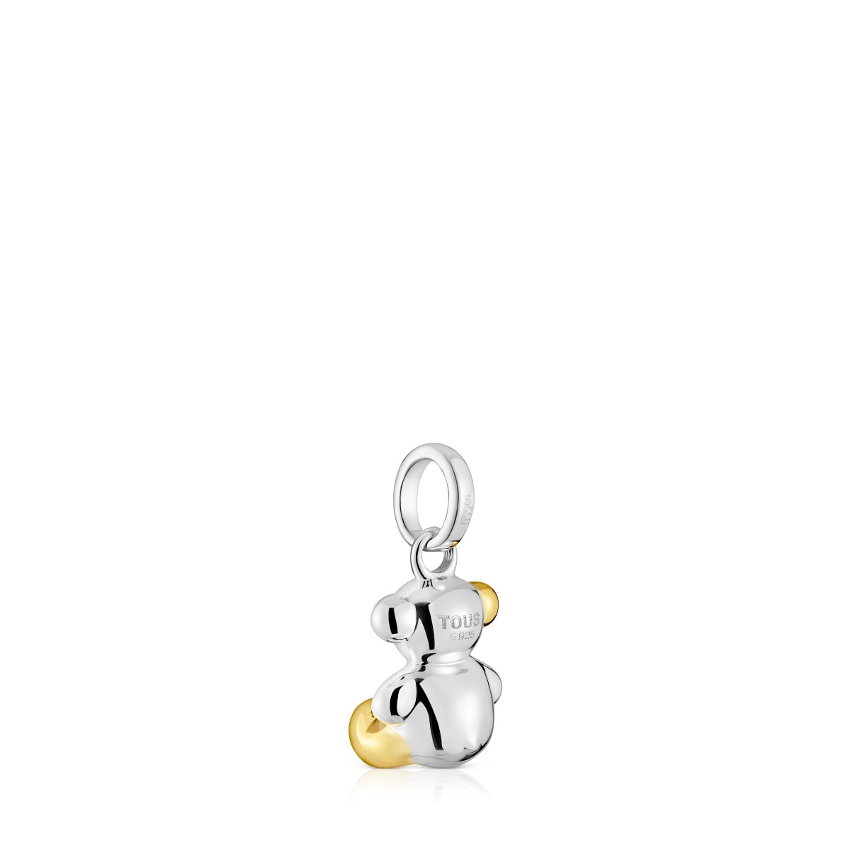 Small two-tone Bold Bear Pendant