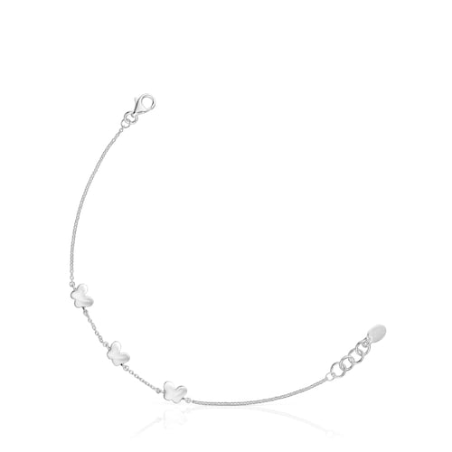 Silver Bold Motif motif Bracelet