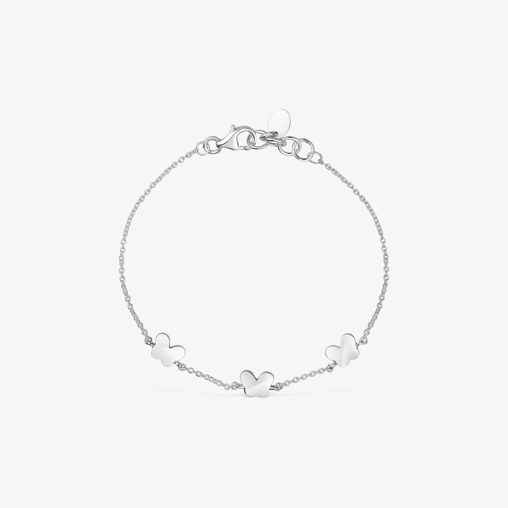 Silver Bold Motif motif Bracelet