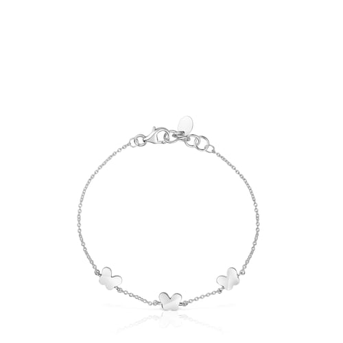 Silver Bold Motif motif Bracelet
