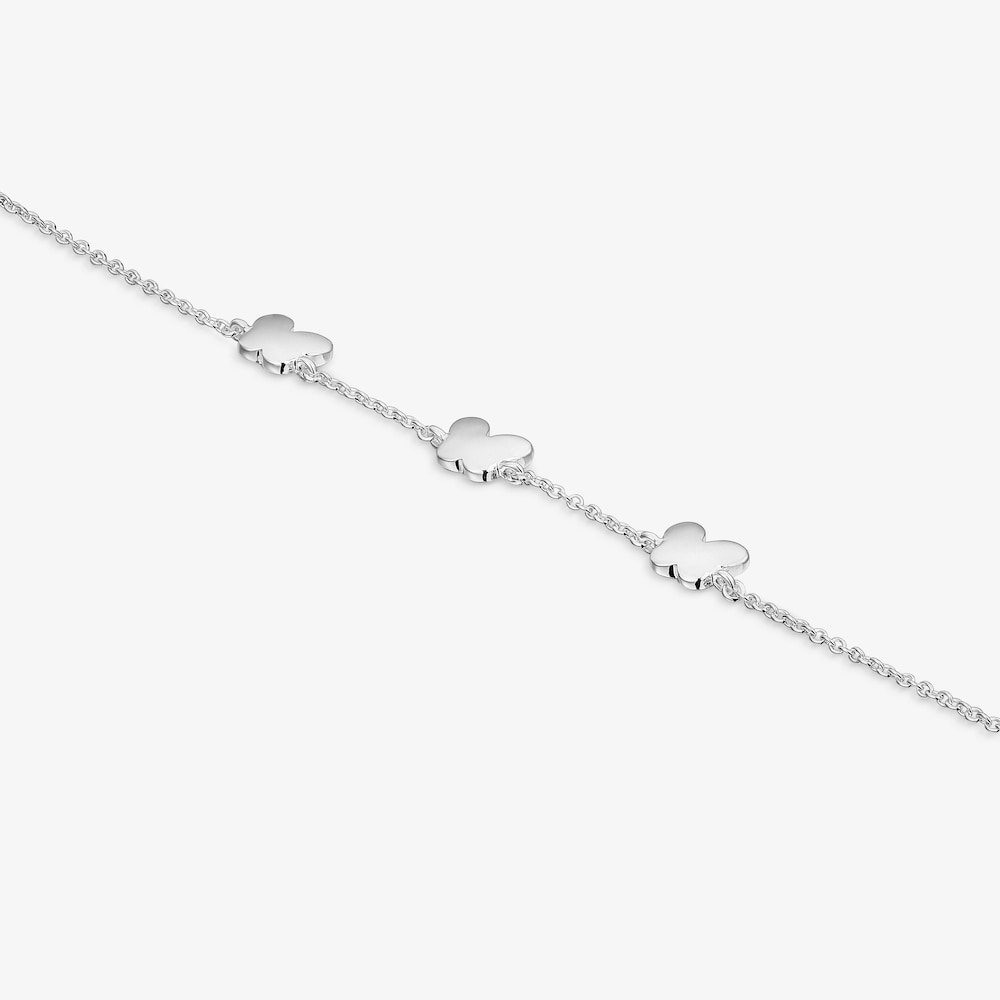 Silver Bold Motif motif Bracelet