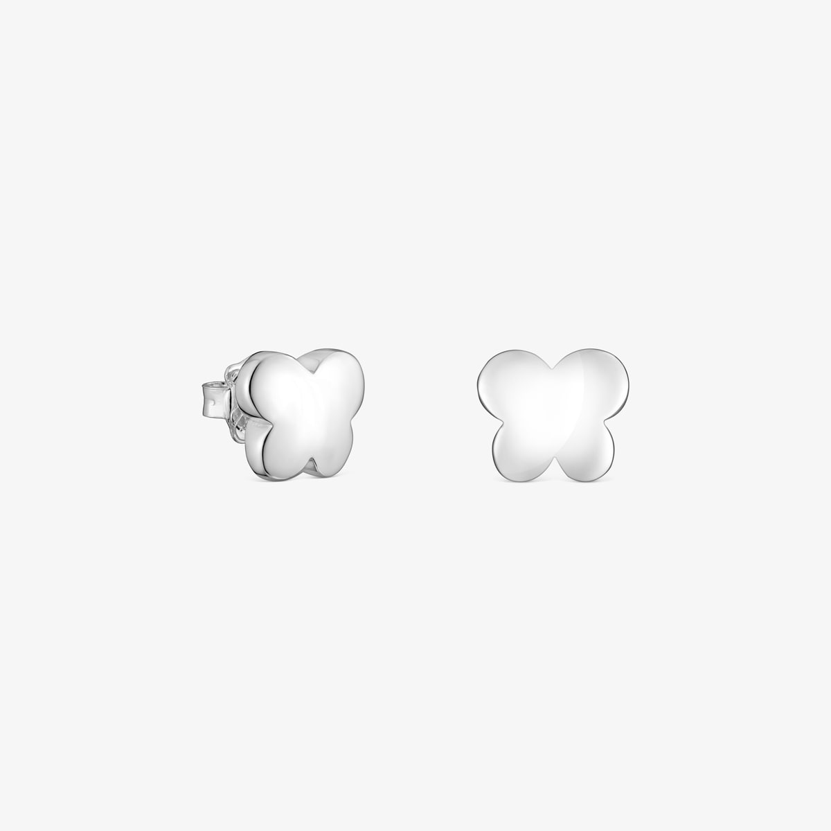 Pendientes De Plata Mariposa Bold Motif