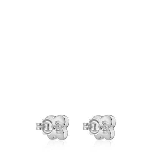 Silver Bold Motif butterfly Earrings