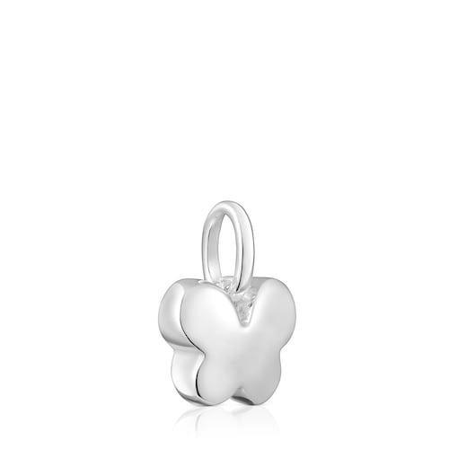 Silver Bold Motif butterfly Pendant