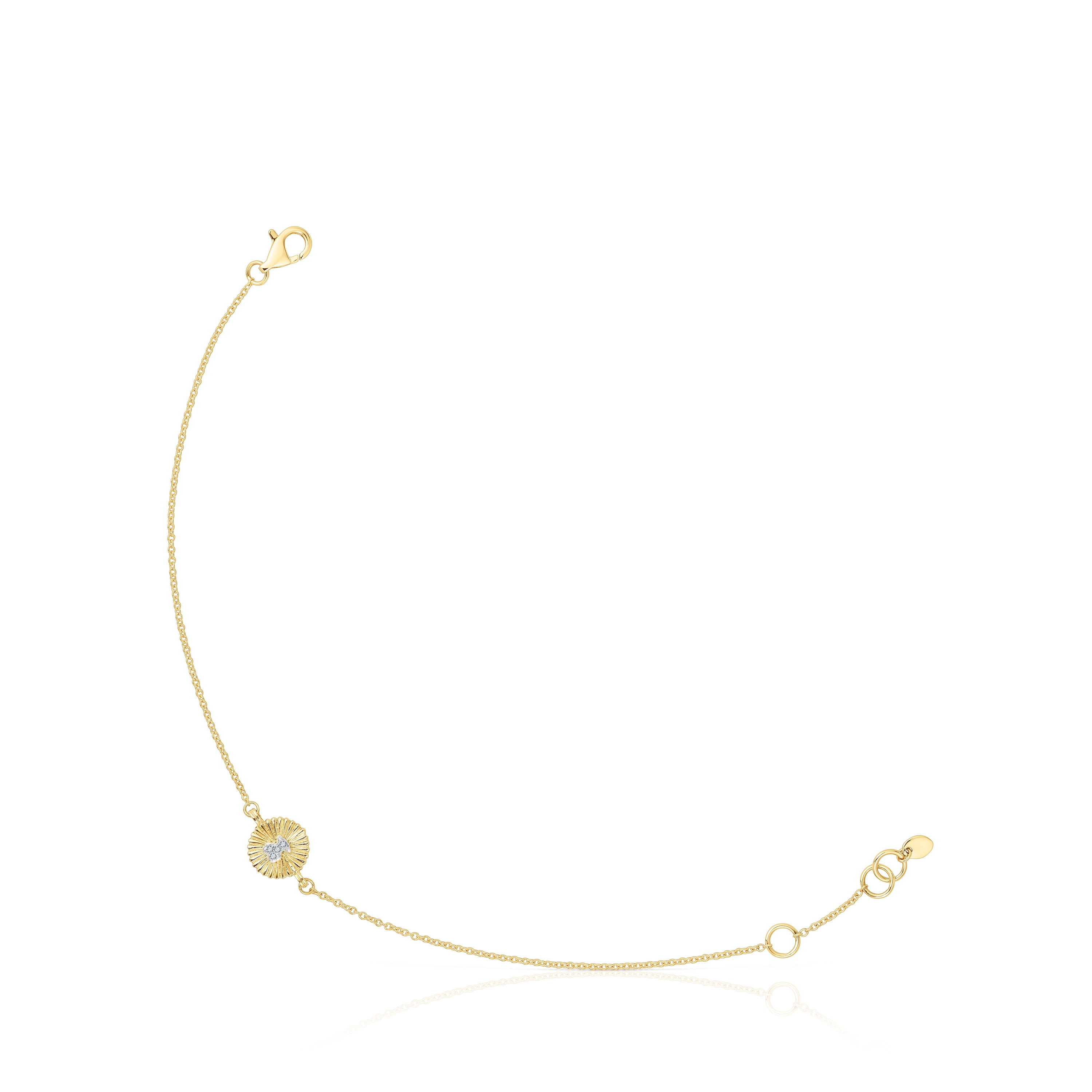 Pulsera de oro y diamantes Iris Motif