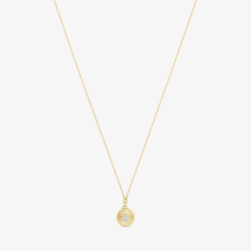 Collar de oro y diamantes Iris Motif